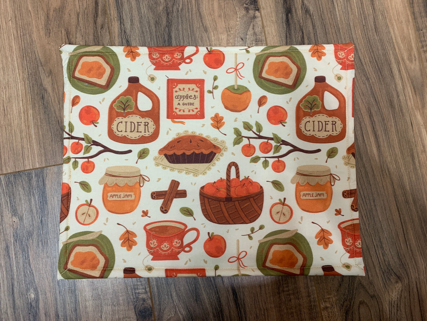 Cozy Apples Project Bag