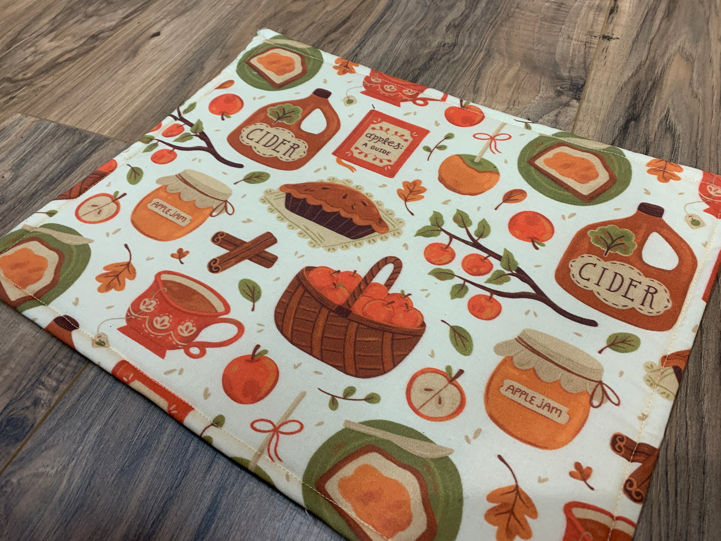 Cozy Apples Project Bag