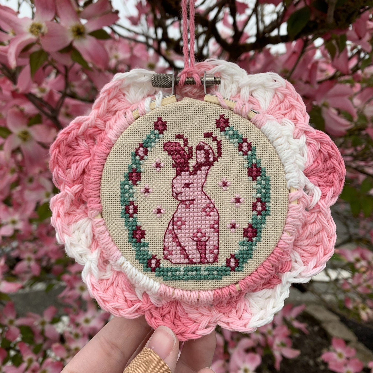 Cherry Blossom Jackalope Freebie