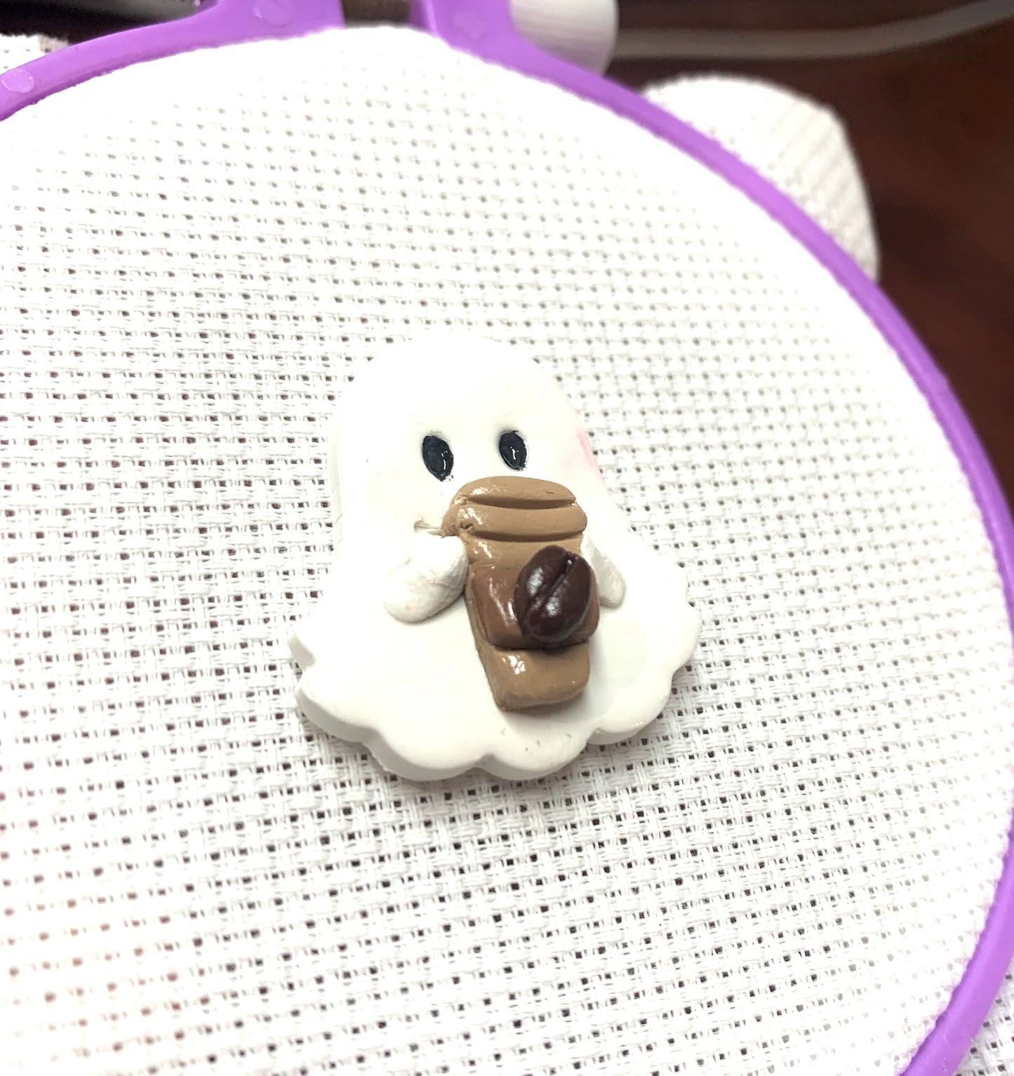 Coffee Ghosties Needle Minder