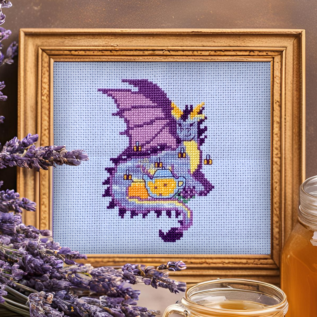 Honey Lavender Tea Dragon