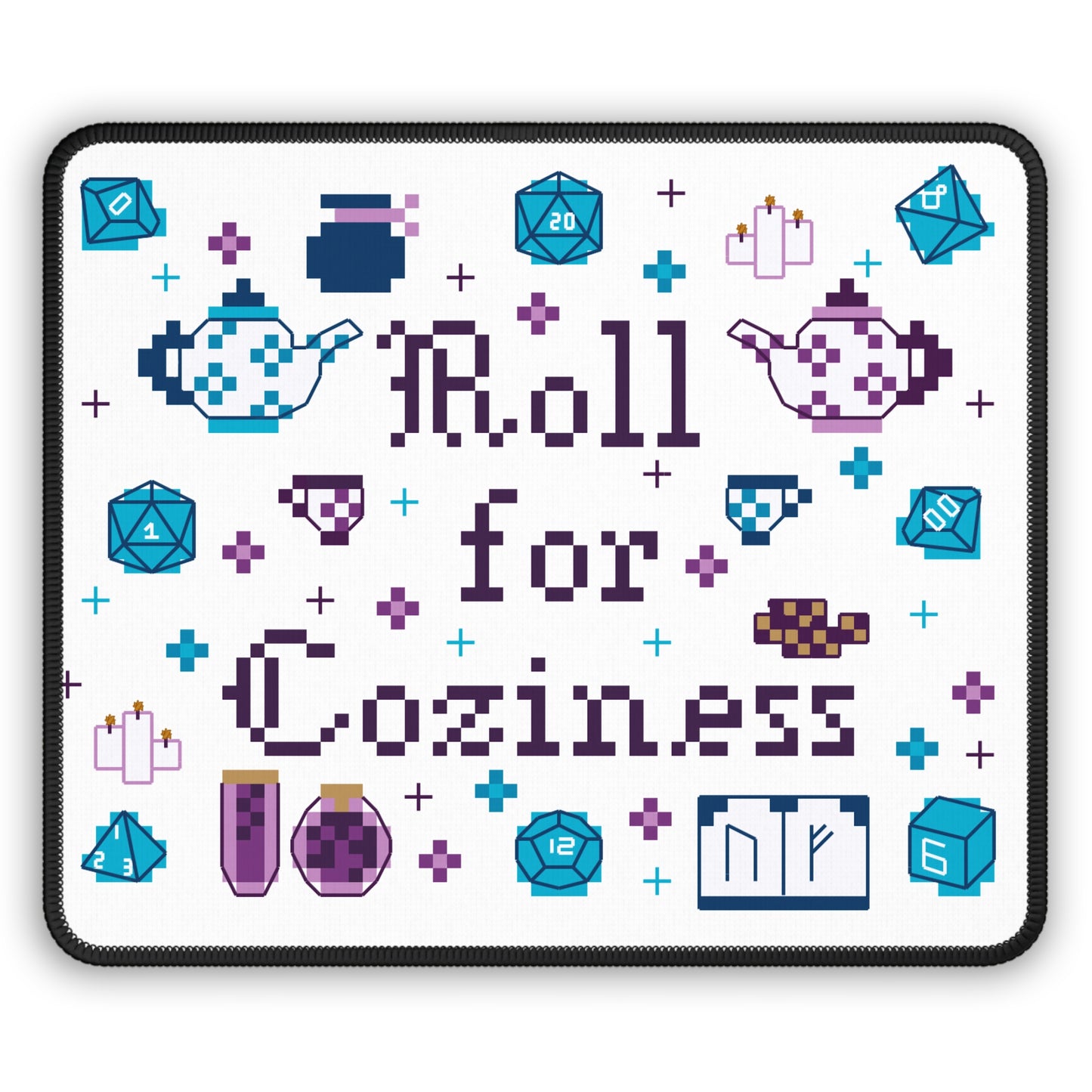 Roll for Coziness Mouse Pad