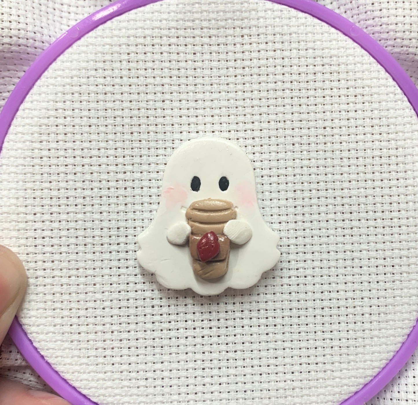 Coffee Ghosties Needle Minder