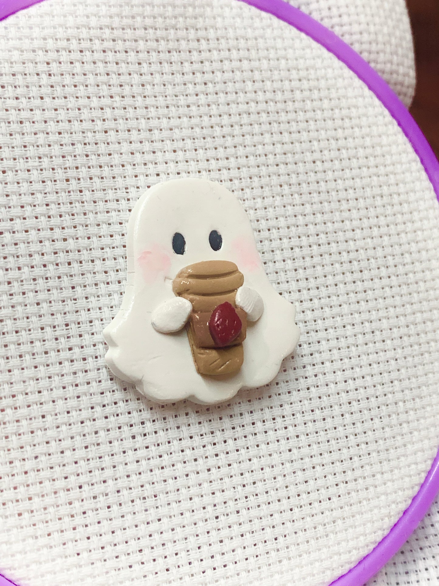 Coffee Ghosties Needle Minder