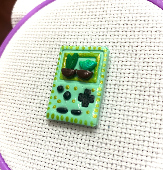 Succulents Game Console Needle Minder